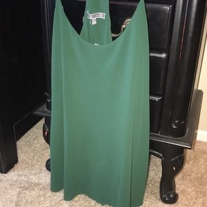 Forest green tank top blouse